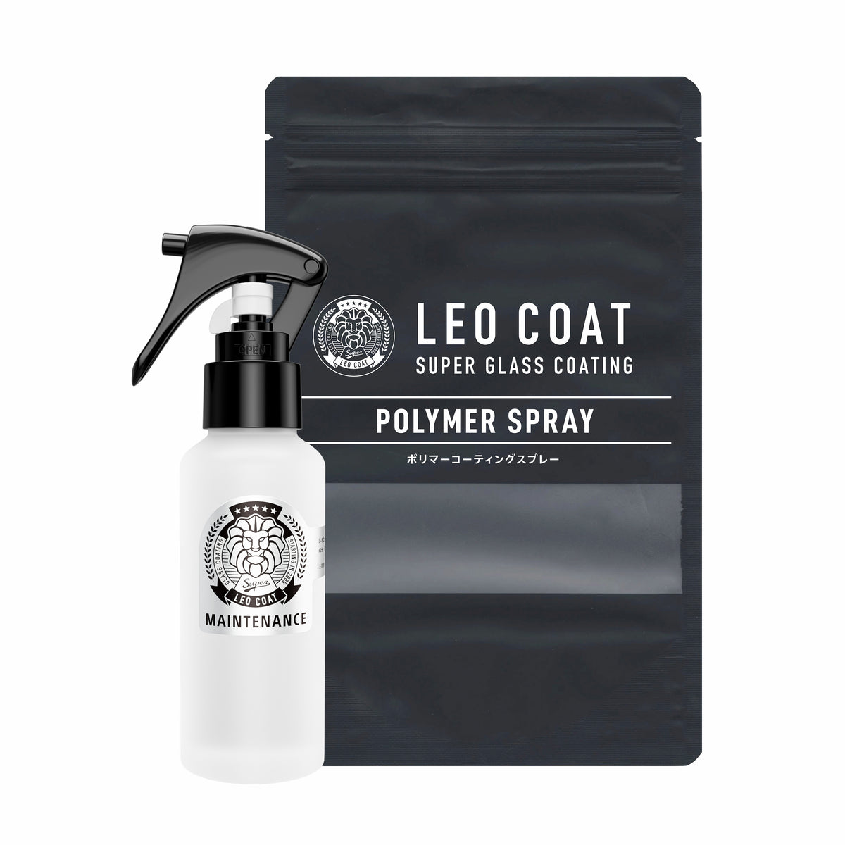 LEO COAT ポリマーコーティングスプレー 100ml | 撥水・防汚